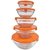 # Megalite Multipurpose designer and luxurious Glass Bowl Set (Multicolor, Pack of 5) Bowl Set