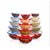 # Megalite Multipurpose designer and luxurious Glass Bowl Set (Multicolor, Pack of 5) Bowl Set
