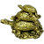 Astro Guruji  Fengshui 3 Tier Tortoise Showpiece for Longevity, Love  Harmony of Family - 8 cm (H)