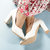TEN Women's White Heels