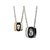Stunning Love Valentine High Quality Titanium Couple Chain (2 qty) For Love Birds By Stylish Teens