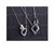 Trendy Love Valentine High Quality Titanium Couple Chain (2 qty) For Love Birds By Stylish Teens