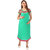 Vixenwrap Seafoam Green Striped Maternity Dress