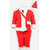 Christmas Santa Claus Fancy Dress Costume for Xmas Party for Boy Girl Kids Child (4-5 Years)
