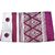The Pink Collection Beautiful Panel Design Long Crush Purple Color Zari Work Eyelet Curtain Door Length (Set of 2 Pcs) 84x48