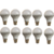 3 Watt Round Ceiling LED Panel Light (Pack of 10 Lights) adopters