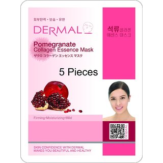 Pomegranate Collagen Mask 5 Pack