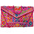 Exotic Collections Multi-Coloured Jaipuri Sling Bag Beautiful Embroidery Party Wear For Women's and Girls