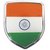 Capeshoppers  India Flag 3D Chrome Sticker Emblem Badge Logo For Maruti Suzuki Ertiga