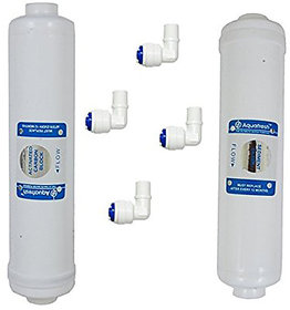Xisom R.o Water Purifier Aquafresh Inline Carbon Sediment With Elbow Used In All Type Of R.o