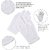 White Ladies Cotton Hand Gloves Protection from Sun Burn , Dust , Pollution with Double Cloth , Set of 2 Pairs CodeRB-1417