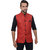 Buyshoe Men's Red Comfort Fit Nehru Jacket