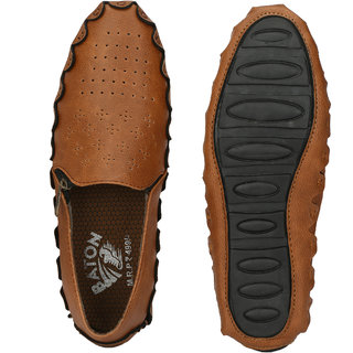 Buy Men S Tan Sythentic Driving Shoes Online 1799 From Shopclues