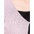 Texco Women'S Lilac Double Layered Ruffled Sleeve Longline Shrug