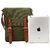Balachia Premium Canvas  Pu Leather Casual Travel Outing Bag Crossbody Messenger Bag Shoulder Side Bag Fashion College