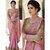 bhavna creation's pink silk Saree