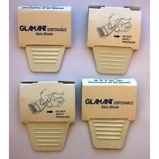 Set of 8 Hair Removal Razor Disposable Ladies Shaver Skin Blade, Under arms