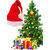 Christmas Tree + 10 pcs Decoratives Combo + cap