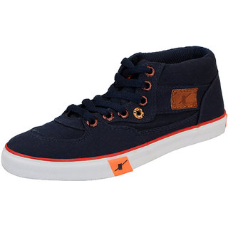 Buy Sparx Navy Men's Canvas Ankle Sneakers Online @ ₹1349 ...