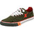 Sparx Olive Red Men's Canvas Sneakers