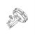 Extraordinary Sterling Silver  Elements Adjustable Couple Rings By Stylish Teens