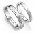 Elegant Sterling Silver Love Forever Adjustable Couple Rings With Free Box By Stylish Teens