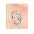 Sterling Silver Heart Shape  Elements Adjustable Ring For Women