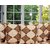 Amayra Cotton Cushion Covers 16 X 16 inch (Set of 5 ), Brown Checkered