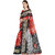 Florence Maroon Bhagalpuri Silk Printed Saree with Blouse