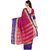 Florence Blue & Pink Cotton Silk Printed Saree with Blouse