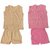 New Born Baby Sleeveless Top  Bottom -Pack of 5 Sets