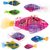 Robo fish toy gift Swimming Diving Electric Turbot Clownfish Battery Powered(with extra battery) SHRIBOSSJI