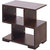 AAROORA Multipurpose, Bedside Table With Storage Cabinet In Wenge Finish