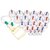 Chinese Cupping Therapy 24 Massage Cups with Pumping Handle for Vacuum Cupping Massage