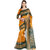 Florence Yellow Bhagalpuri Silk Printed Saree with Blouse
