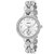 Abrexo ABX8041-WHT Ladies Special Exclusive Studded Notable Series Watch - For Women