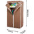 Kawachi Single Door Space Saving Foldable Wardrobe K02-Brown