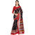 Florence Black Bhagalpuri Silk Printed Saree with Blouse