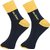 RXG Mens Ankle Length Socks - Assd Cotton Pack Of 3