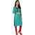 Boutique Ever Turquise kurti and Red,Blue Kurti combo collection
