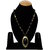 Bhagya Lakshmi Black Polished Necklace Set For Women