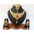Fashionable Kundan Stone Style Jadau Crystals Designer Gold Plated Wedding Style Collection Necklace Set