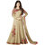 New Latest Designer Beige Georgette Embroidered Party Wear Anarakali Gown Semi Sttiched Dress For Women and Girl