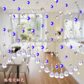 Discount4product Crystal Wave Shap 20 String For Partition Curtain
