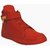 West Code Men'S Red Lace-Up Boots