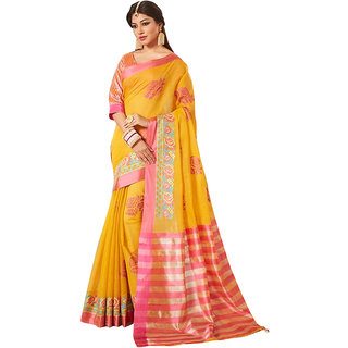 Buy Craftsvilla Printed Bollywood Georgette Multicolor Sarees Online @ Best  Price In India | Flipkart.com