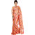 DesignerHaat Women's Printed Brasso Saree With Blouse Piece ( DH7  Multi-Colour )
