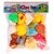 Non-Toxic Soft Chu Chu Animal Bath Toys Set Of 12 Multi-Color