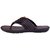 MyWalk Mens Leather Brown Open Casual Slipper