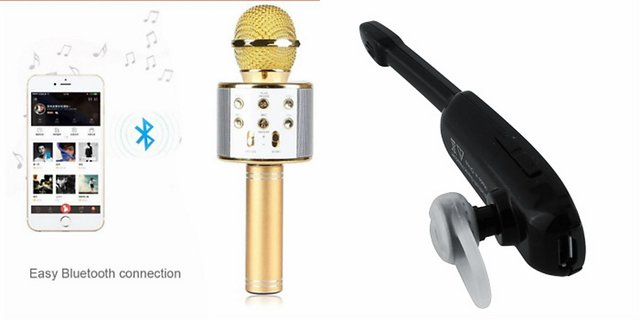 mic with inbuilt speaker